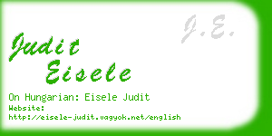 judit eisele business card